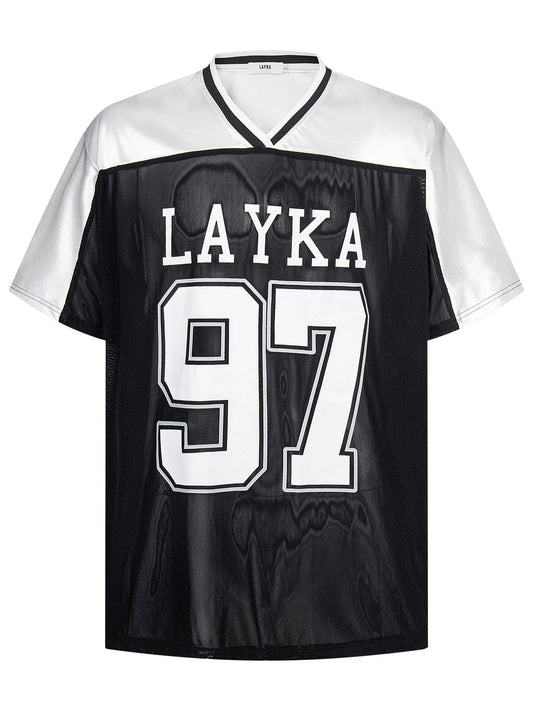 Men's Number 97 V-Neck Short Sleeve T-Shirt