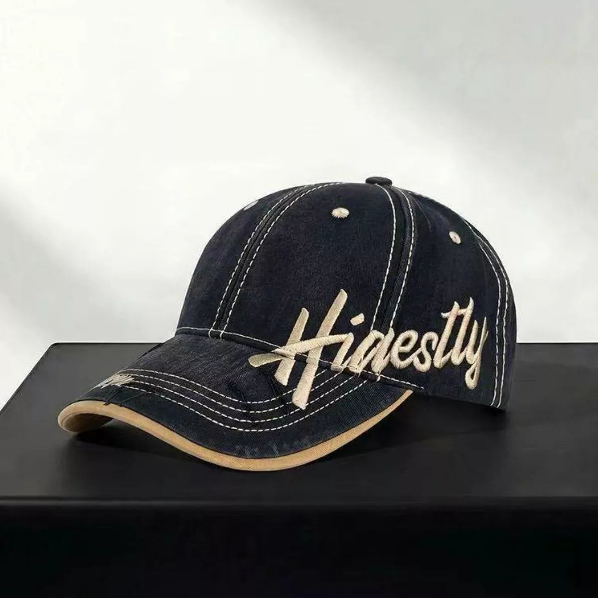 Embroidered Letter Baseball Cap