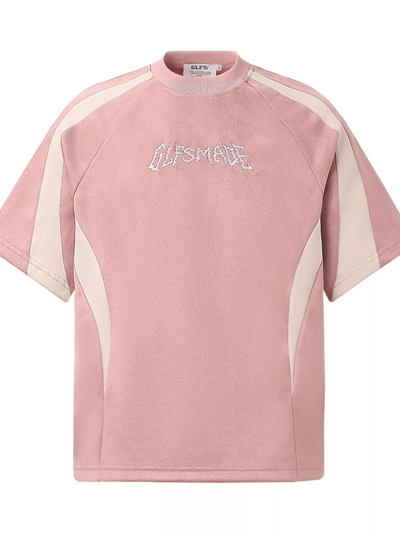 Men's Letter Embroidered Round Neck T-Shirt