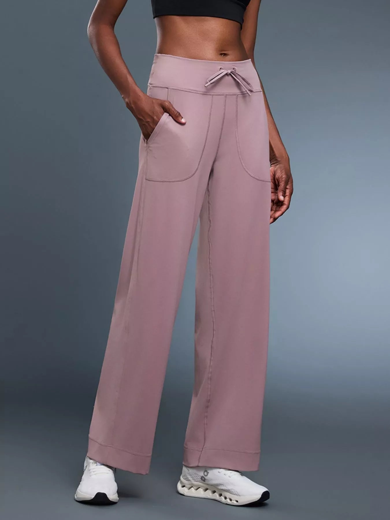 Relaxed Fit Drawstring Pants