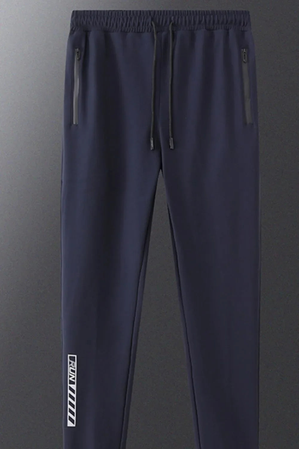 Men's Plus Size Drawstring Joggers with Pockets