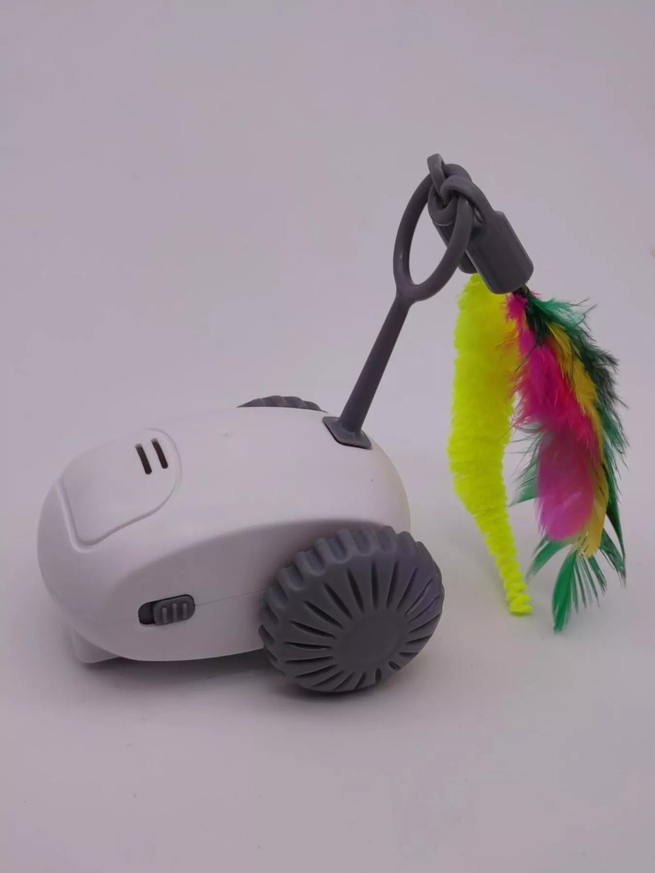 Interactive Self-Rotating Pet Teaser Toy