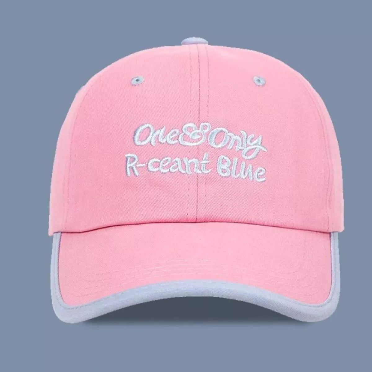 Contrast Embroidered Baseball Cap
