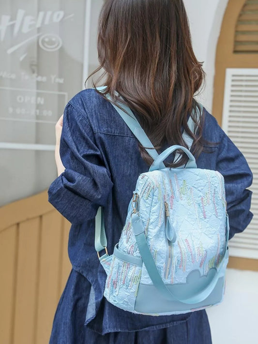 Adjustable Strap Backpack Bag