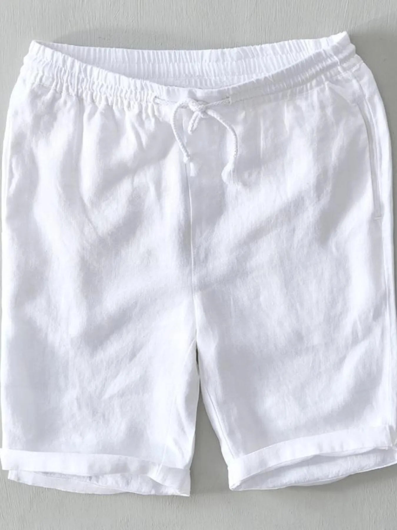 Men's Plus Size Casual Drawstring Shorts