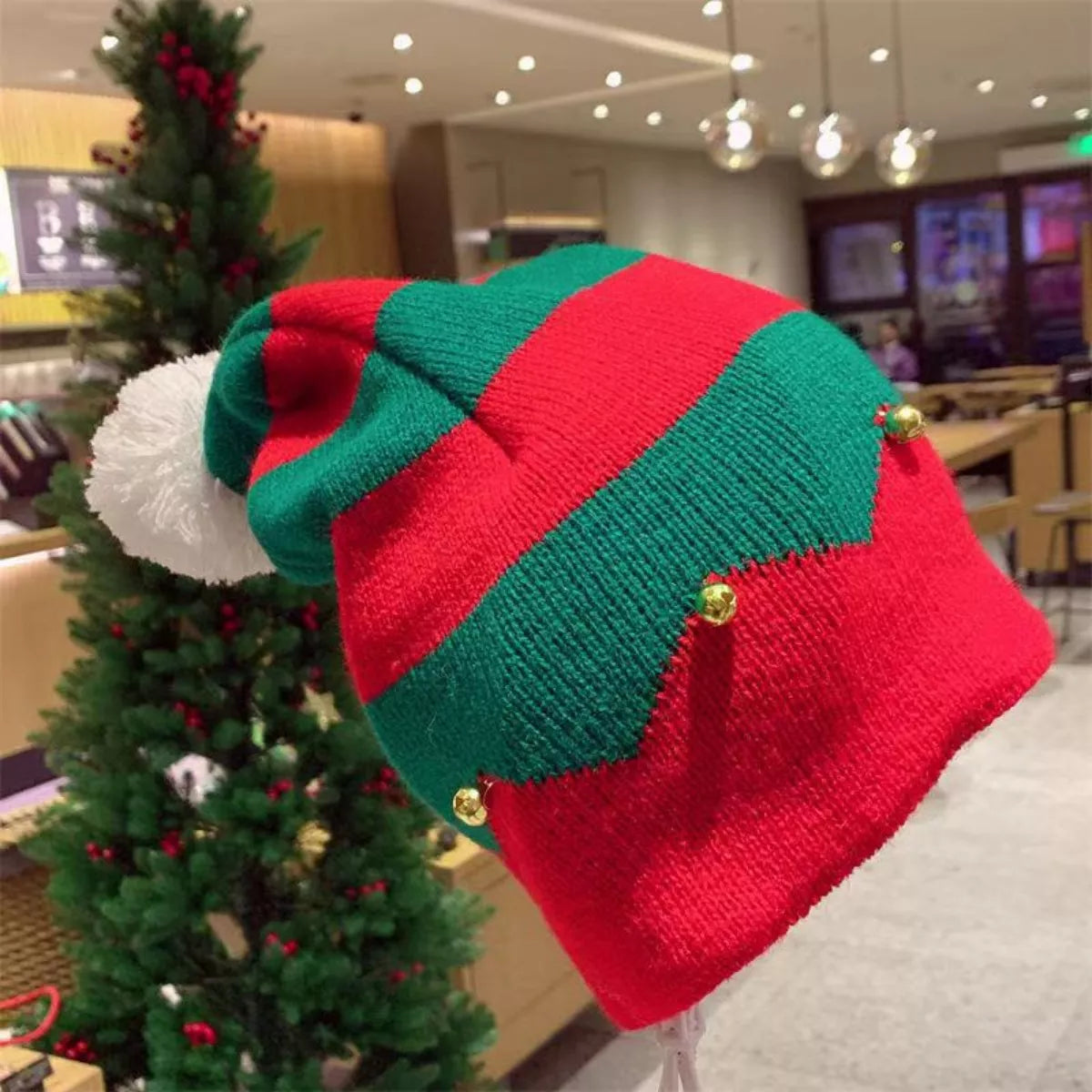 Christmas Knitted Beanie Hat