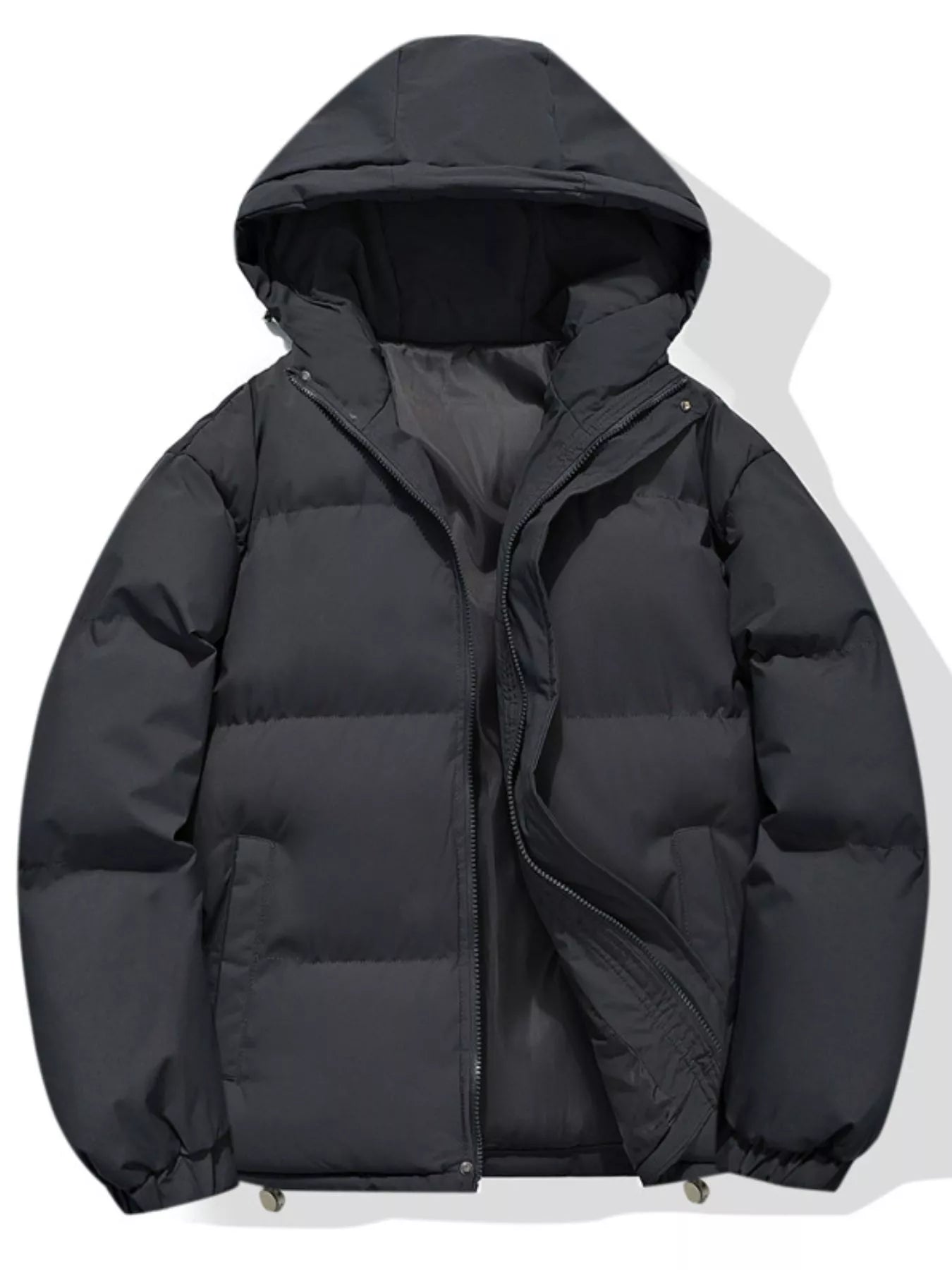 Men's Plus Size Hooded Padded Winter Coat