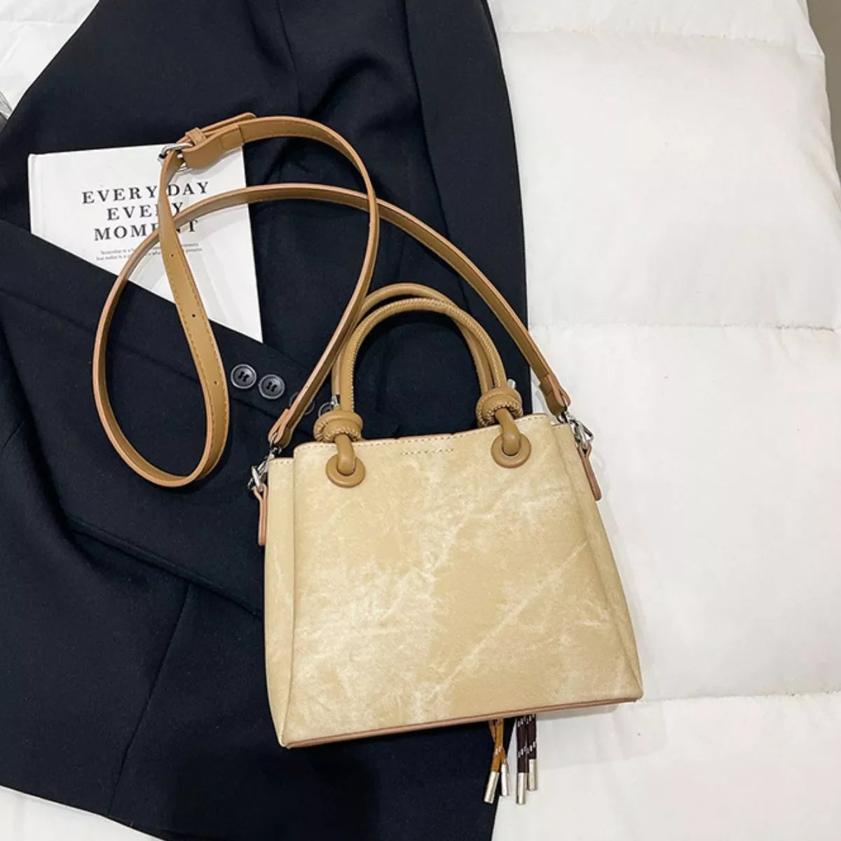 PU Leather Crossbody Bag
