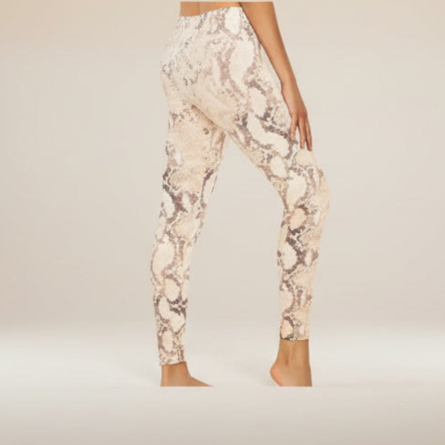 Women’s High Waist Printed Workout Leggings for Yoga, Running & Fitness