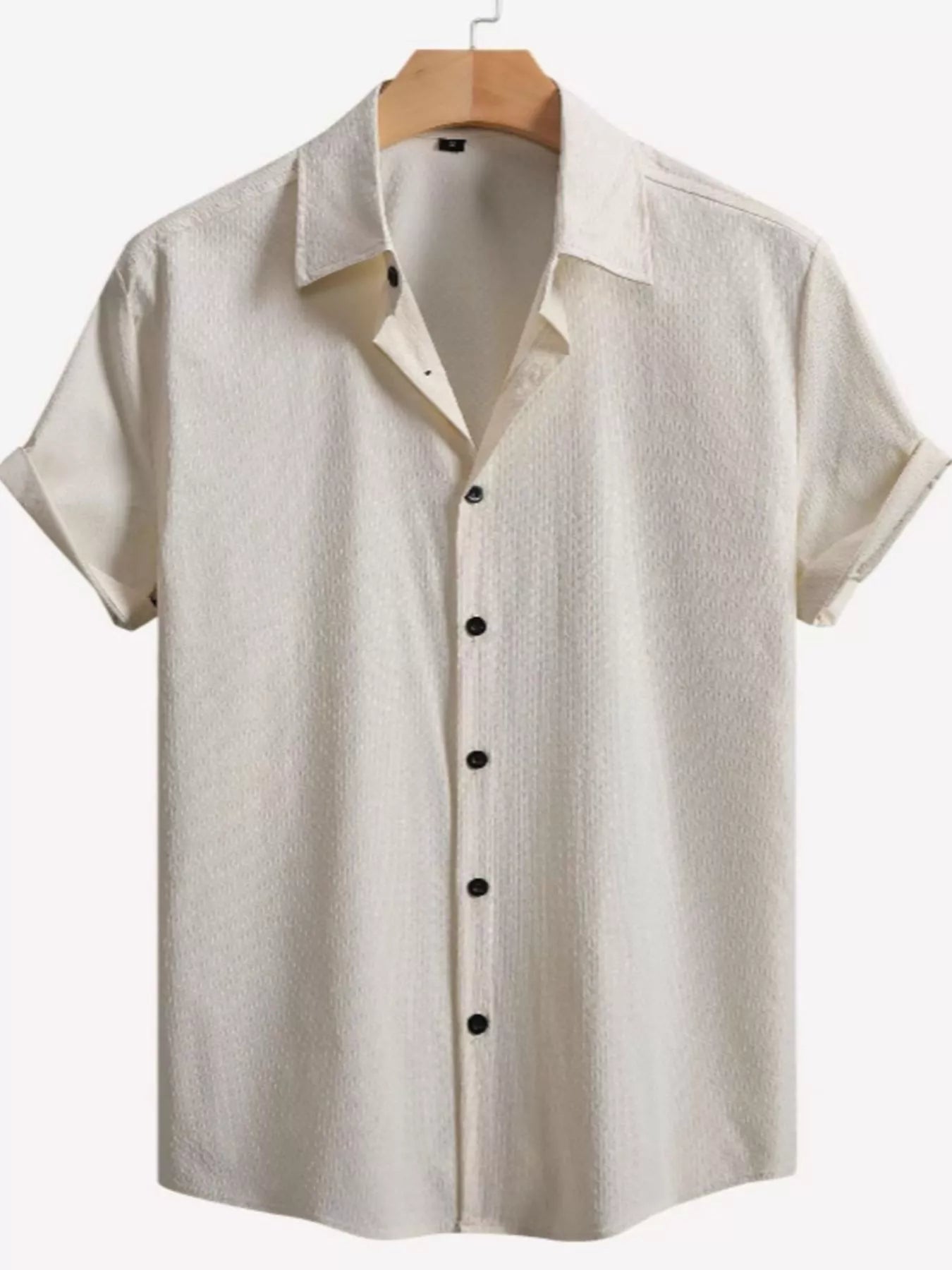 Men's Full Size Short-Sleeve Casual Shirt Plus Size