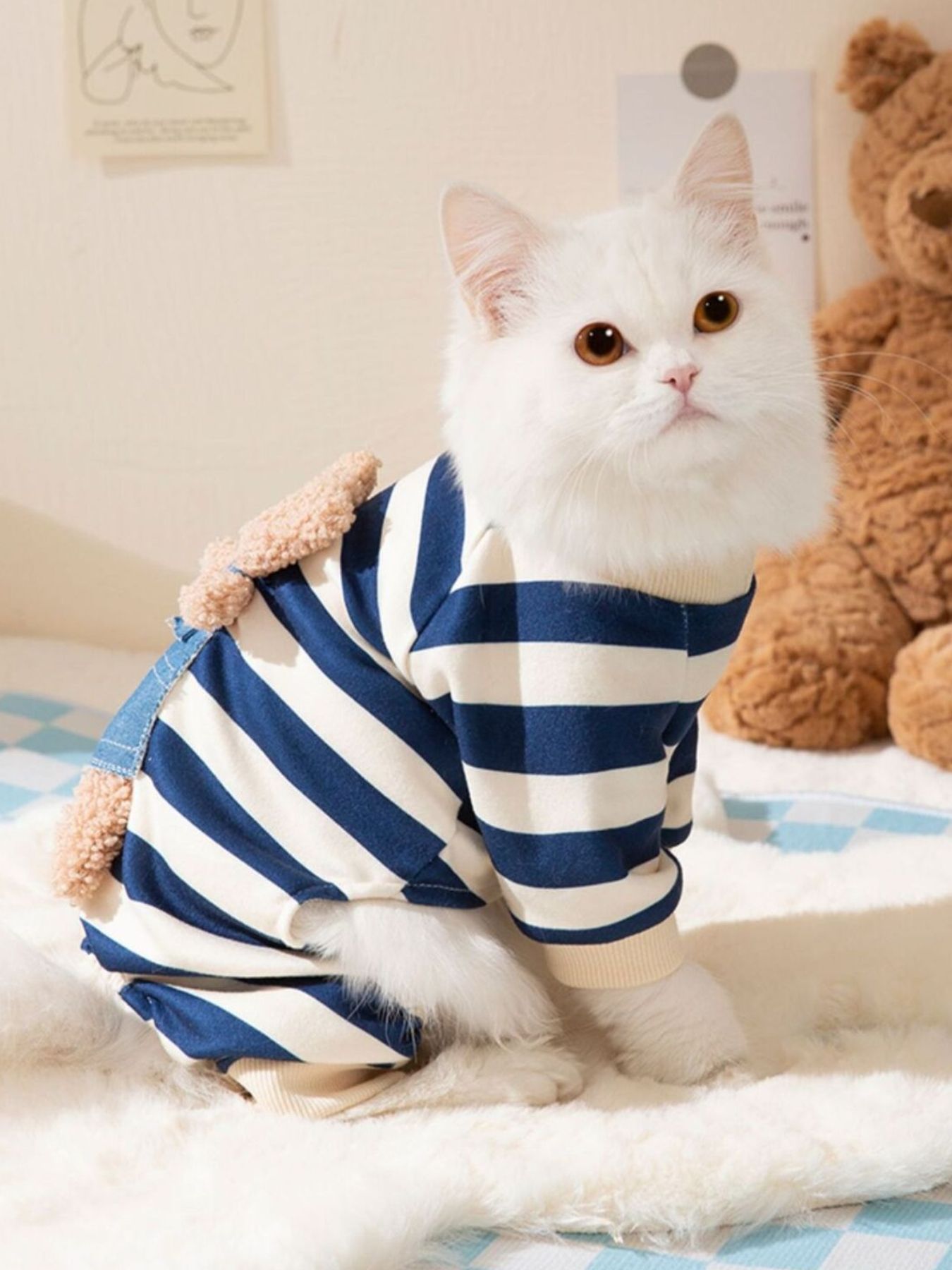 Printed Pet Jumpsuit