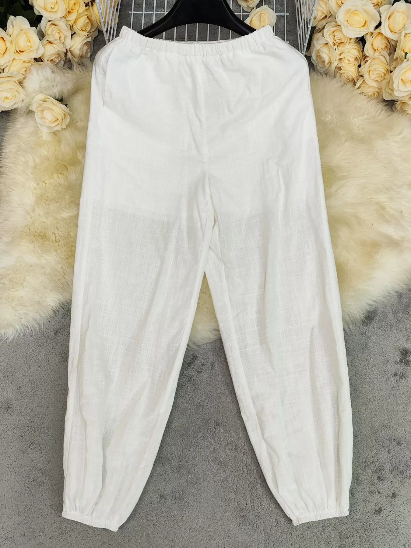 Elastic Waist Pants