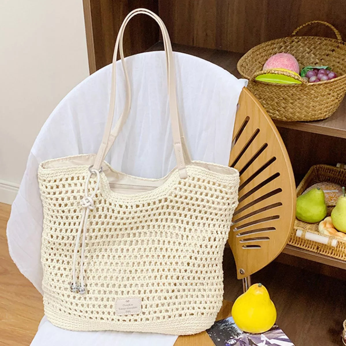 Crochet Knit Shoulder Bag