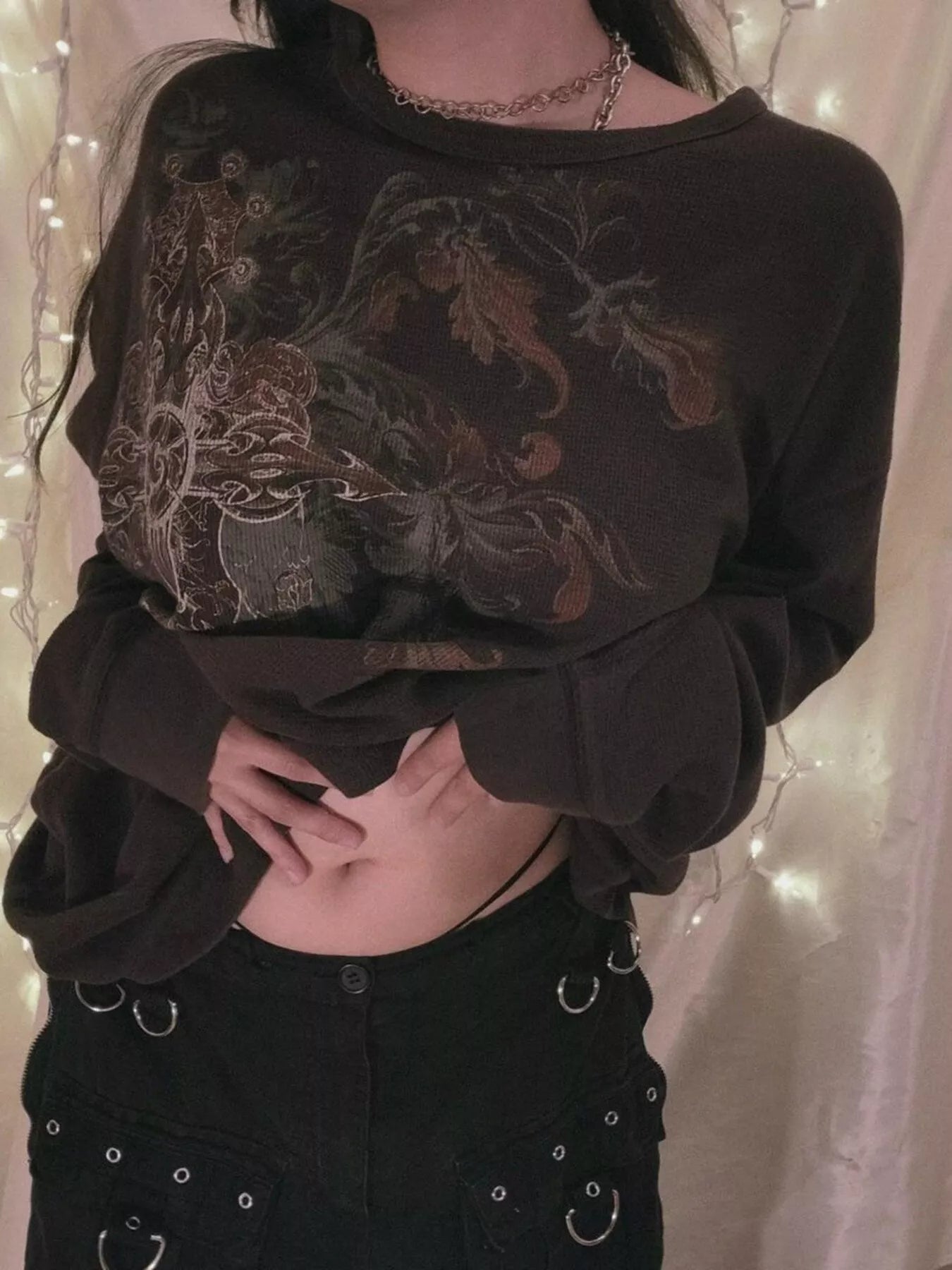 Skeleton Long Sleeve T-Shirt