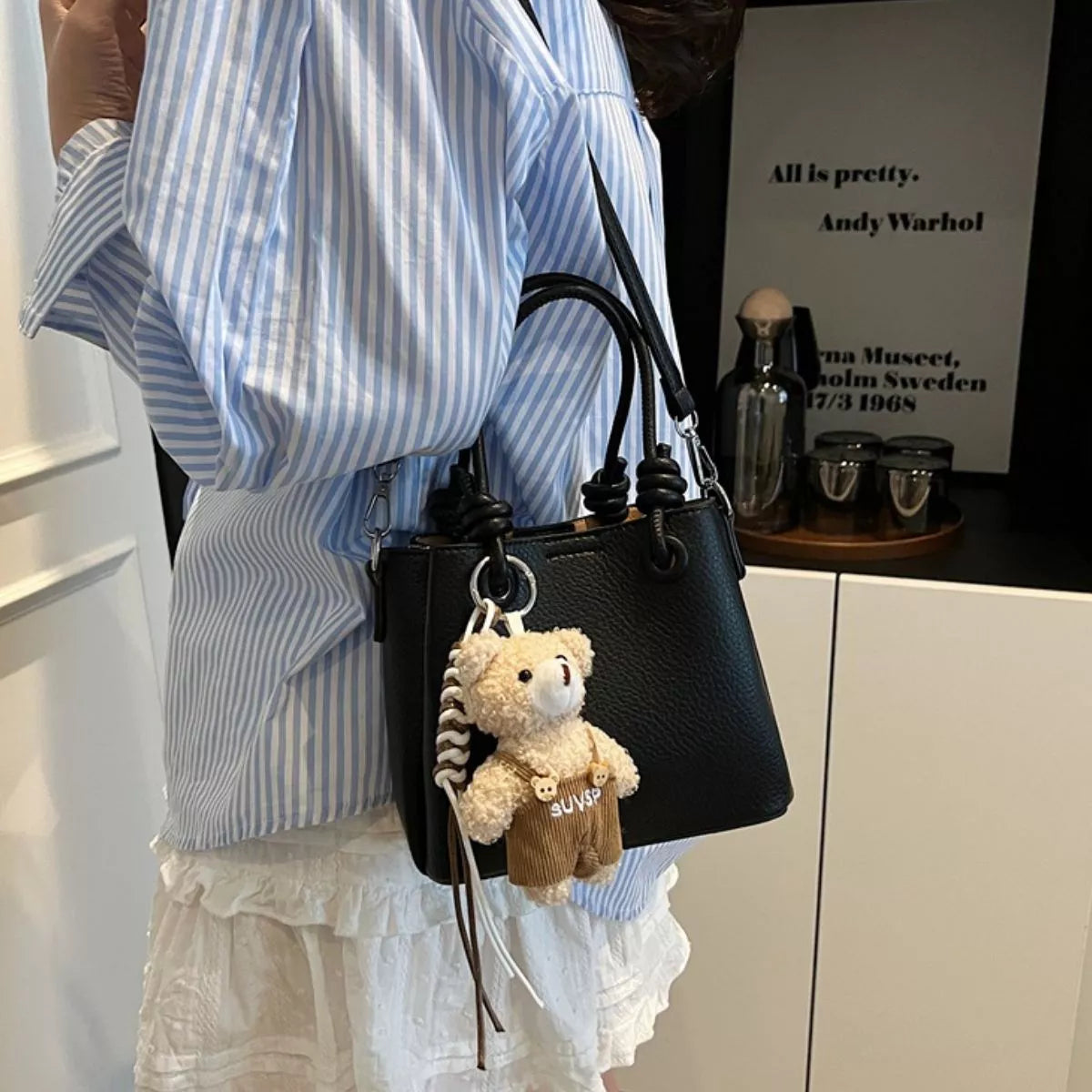 PU Leather Crossbody Bag
