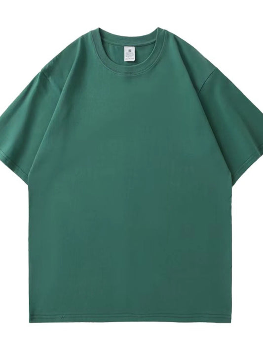 Men's Full Size Round Neck Short Sleeve T-Shirt Plus Size