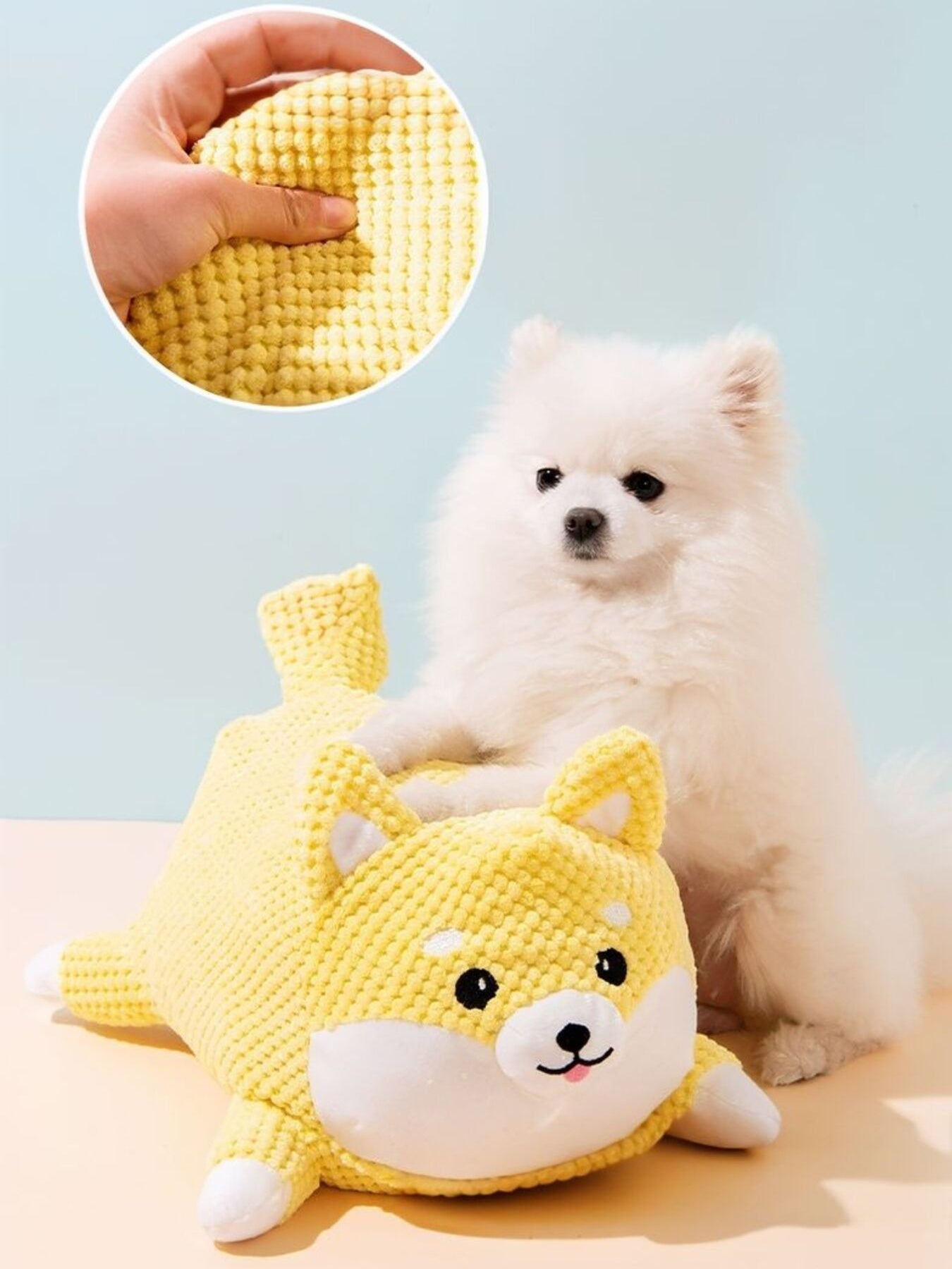 Squeaky Pet Plush Toy