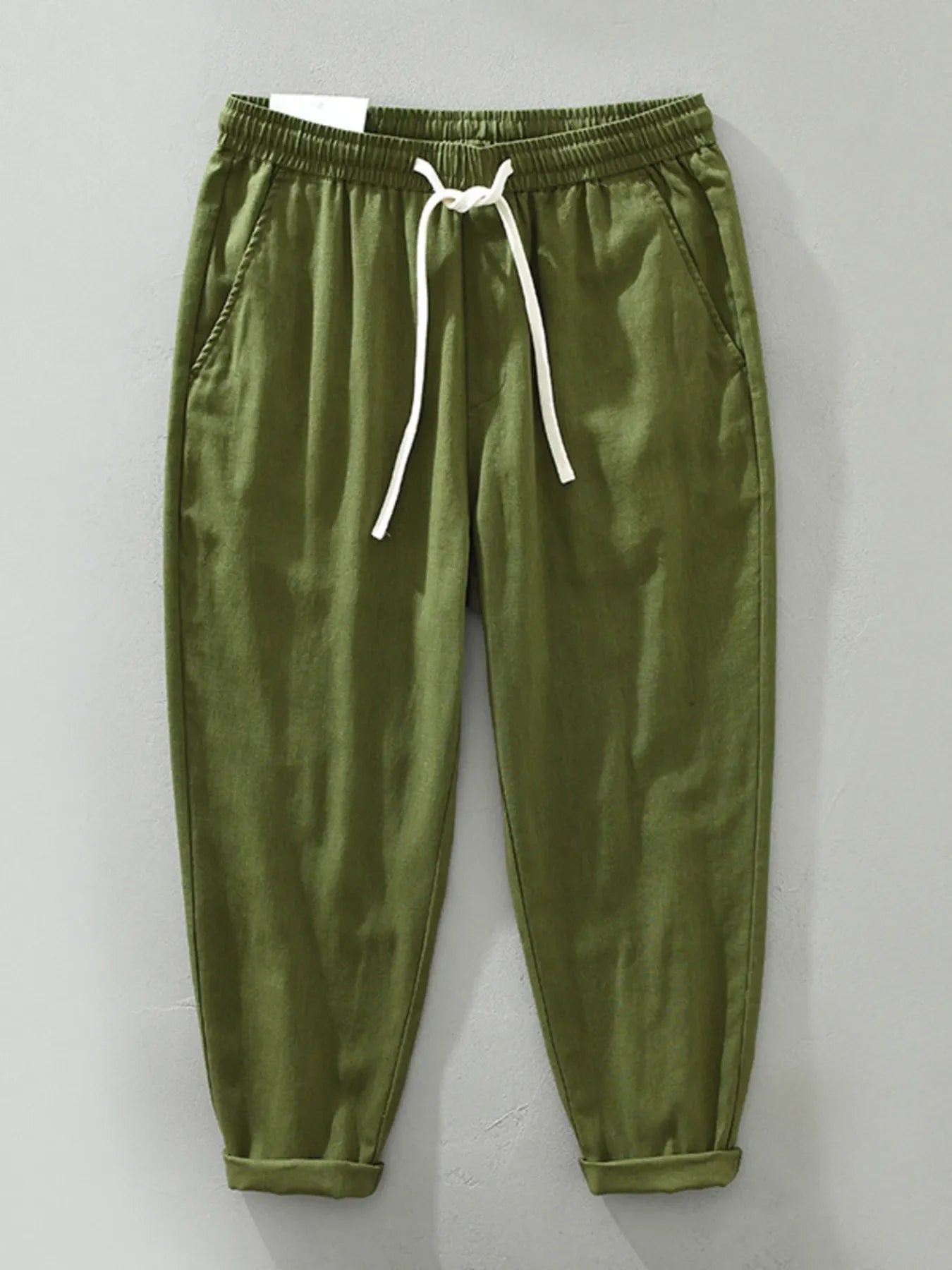 Men's Full Size Drawstring Loose Fit Joggers Plus Size