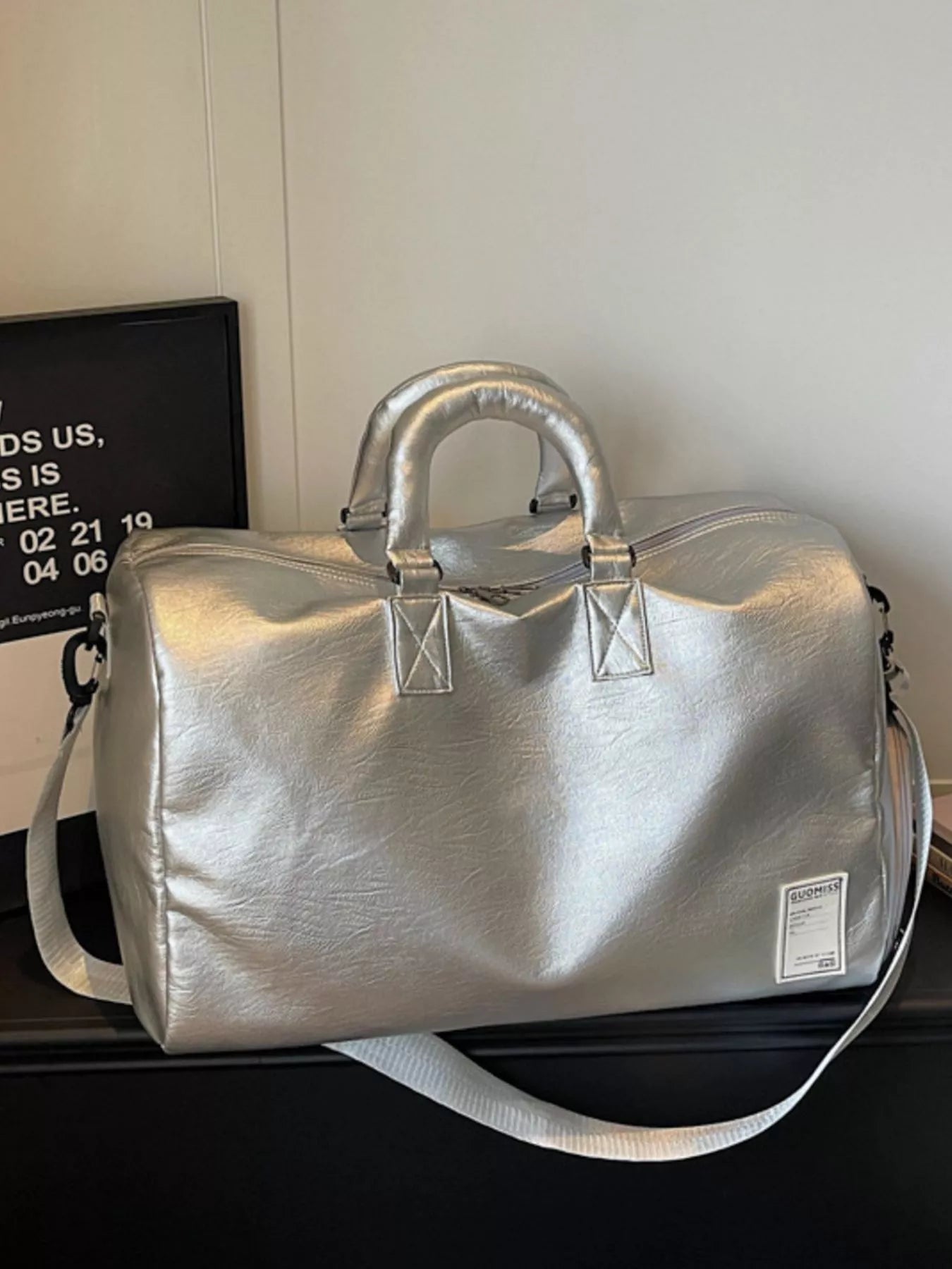 Large Capacity Leather Travel Bag