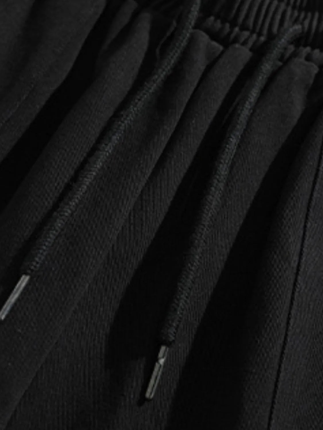 Men's Plus Size Drawstring Shorts with Pockets
