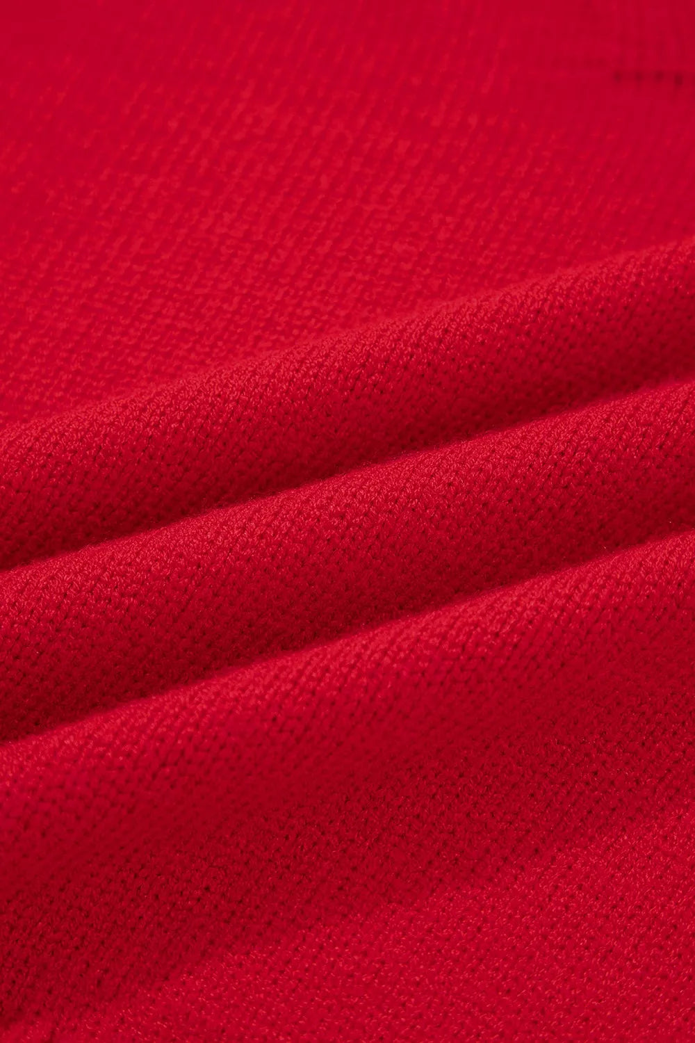 Ribbed Hem Long Sleeve Sweater