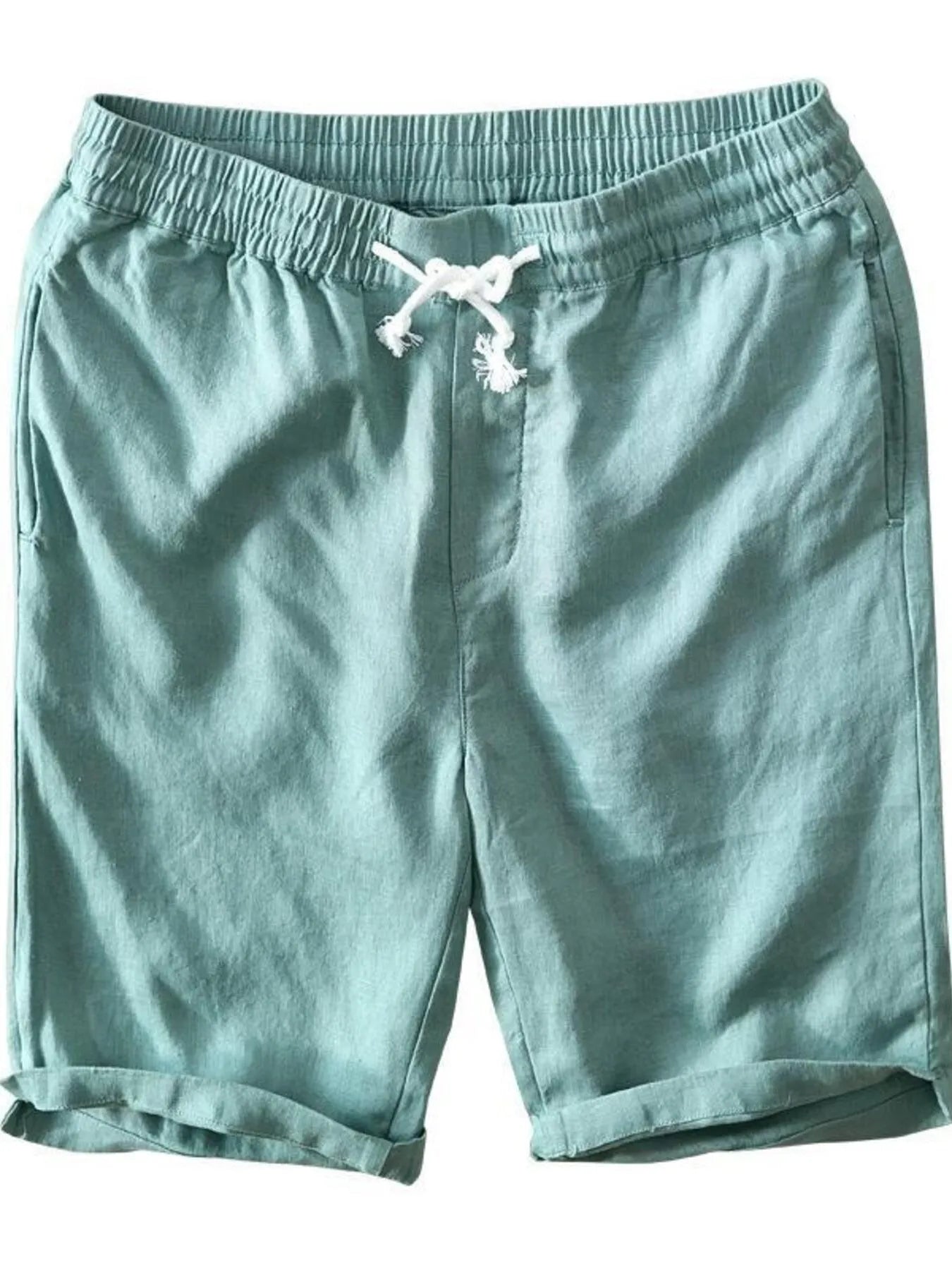 Men's Plus Size Casual Drawstring Shorts