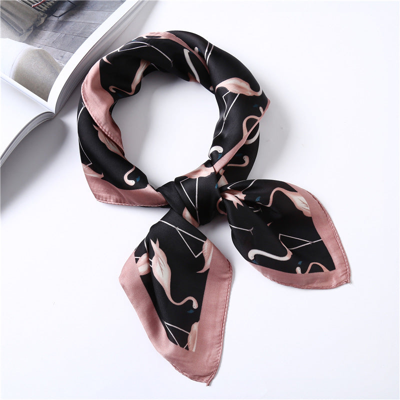 Decorative scarf silk scarf (See size chart where applicable)