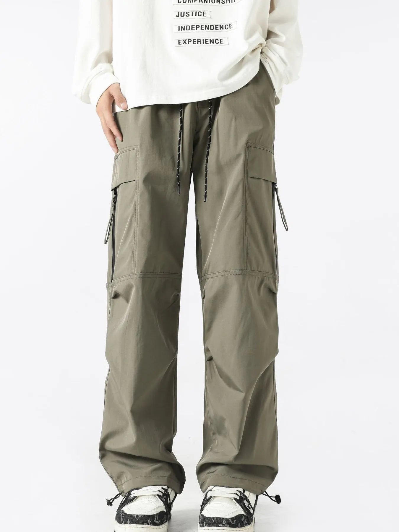 Men's Plus Size Loose Fit Cargo Pants