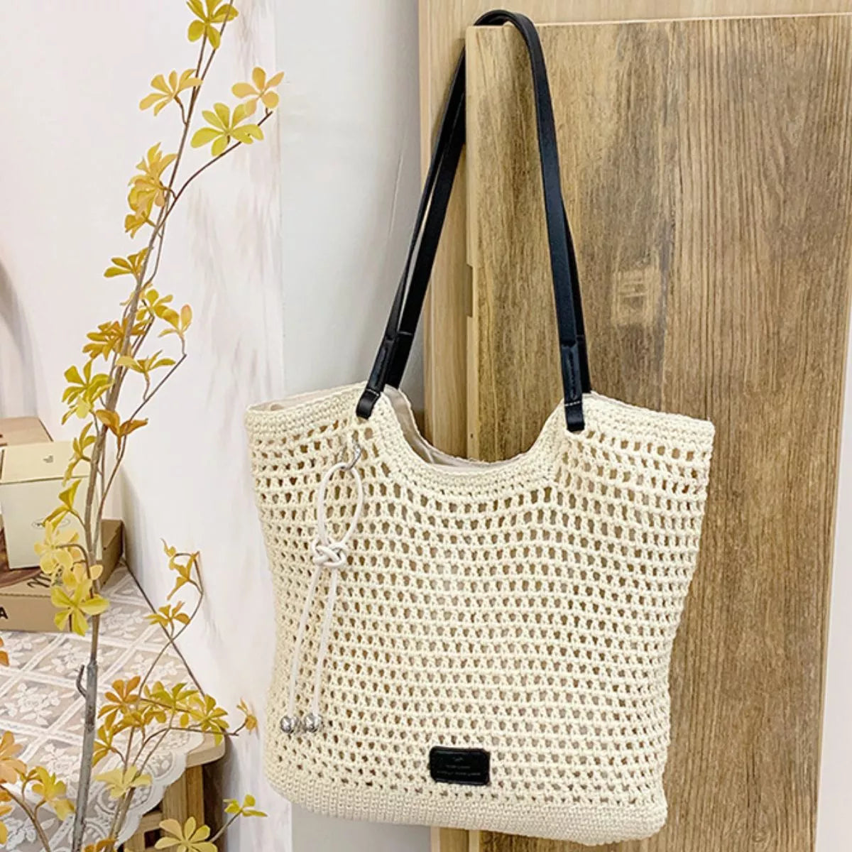 Crochet Knit Shoulder Bag