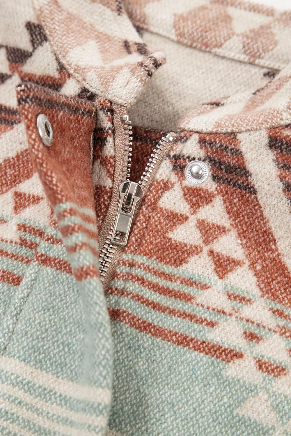 Aztec Quilted Patchwork Western Jacket