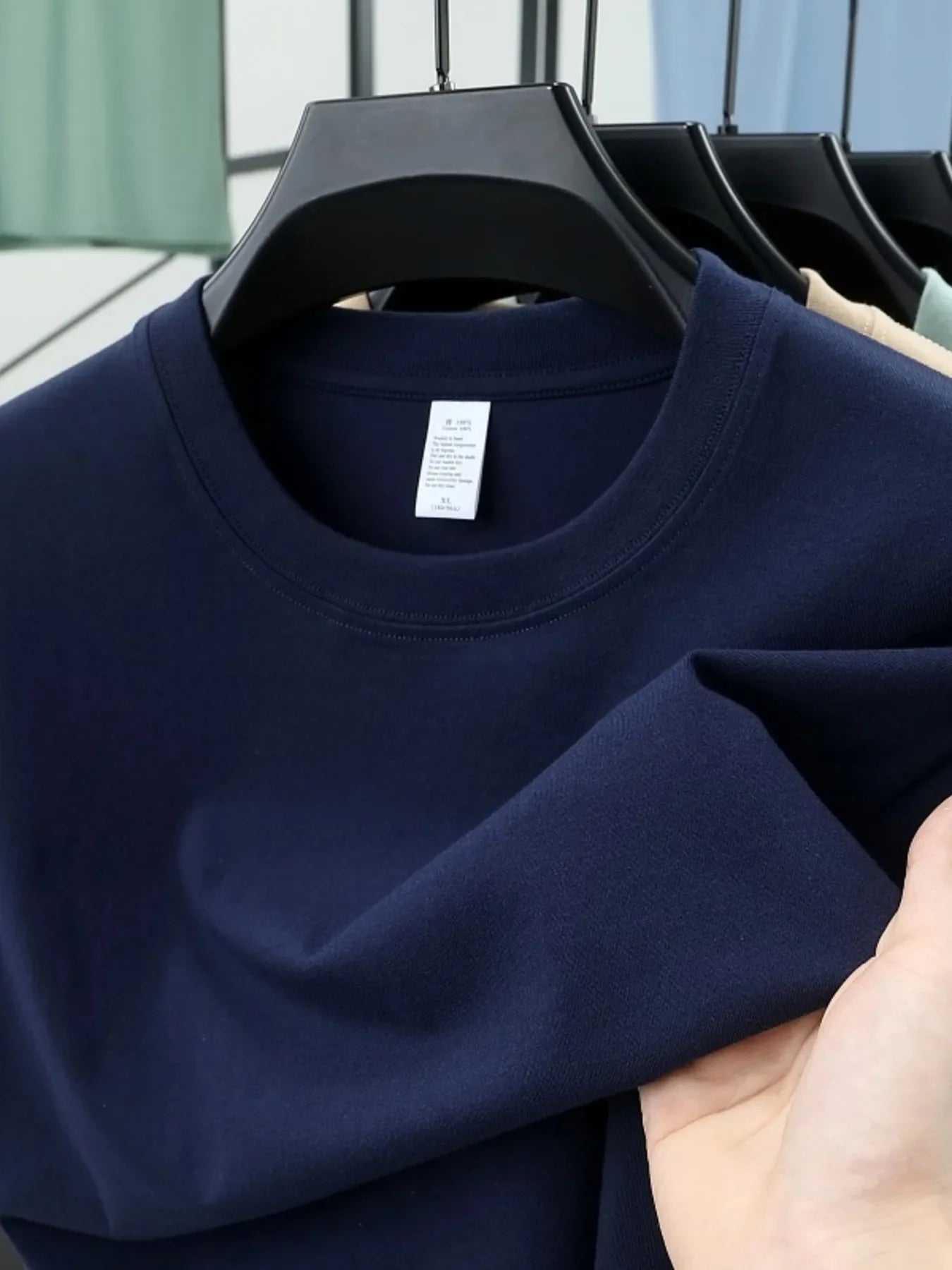 Men's Plus Size Round Neck Short Sleeve T-Shirt