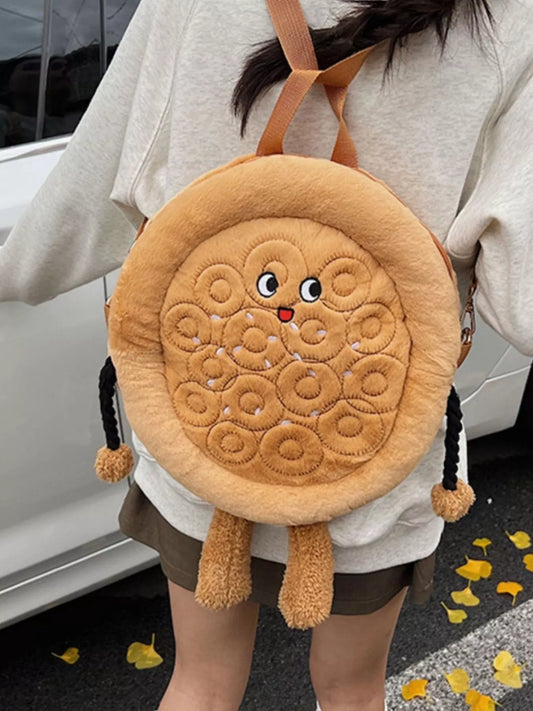 Cartoon Plush Backpack Bag