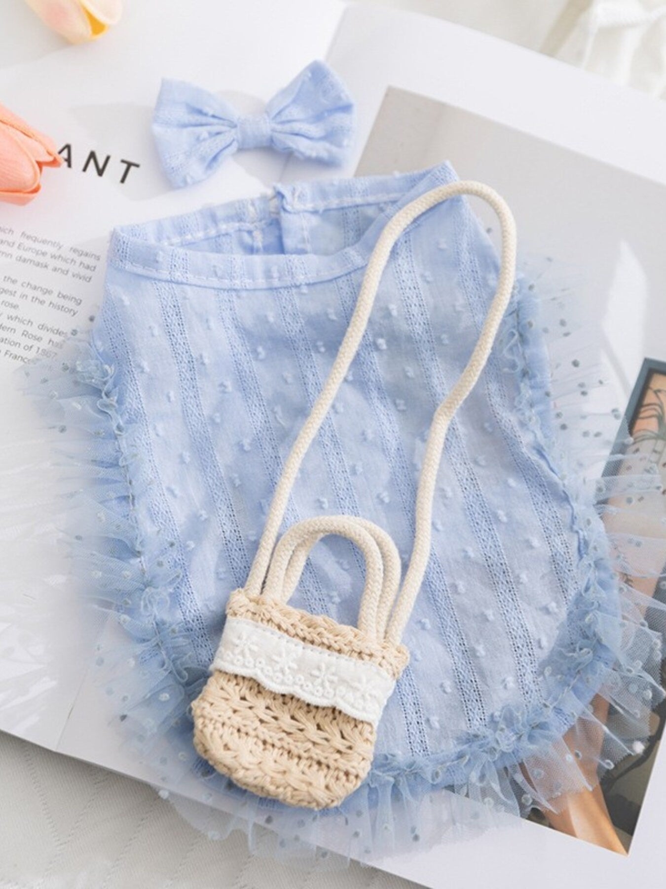 Ruffled Pet Dress