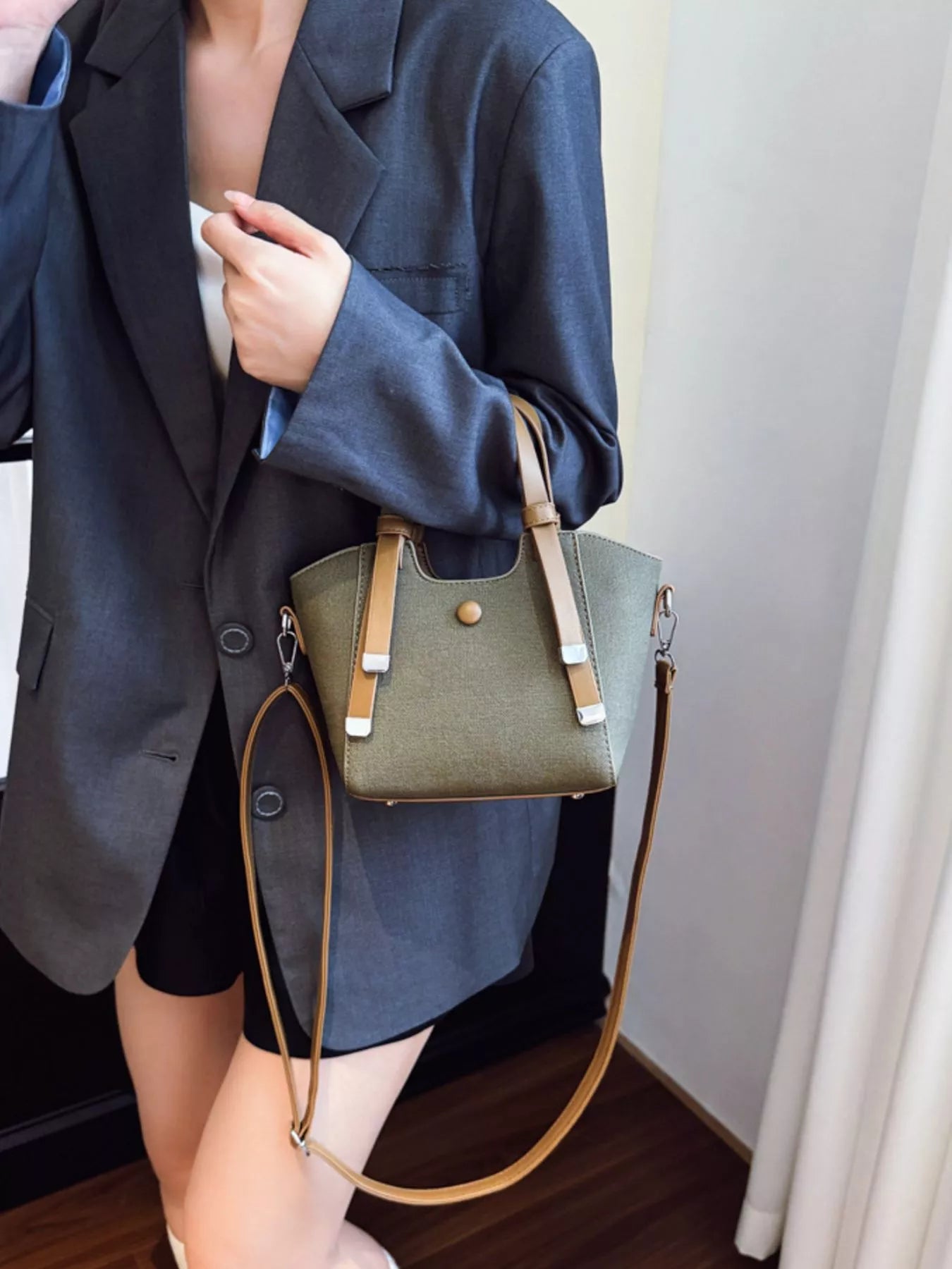 Adjustable Strap Crossbody Bag