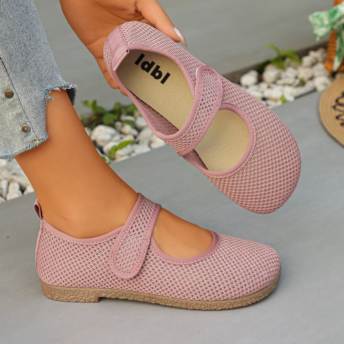 Round Toe Slip-Ons