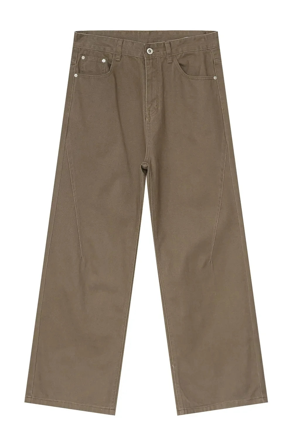 Men's Mid-Rise Straight-Leg Jeans