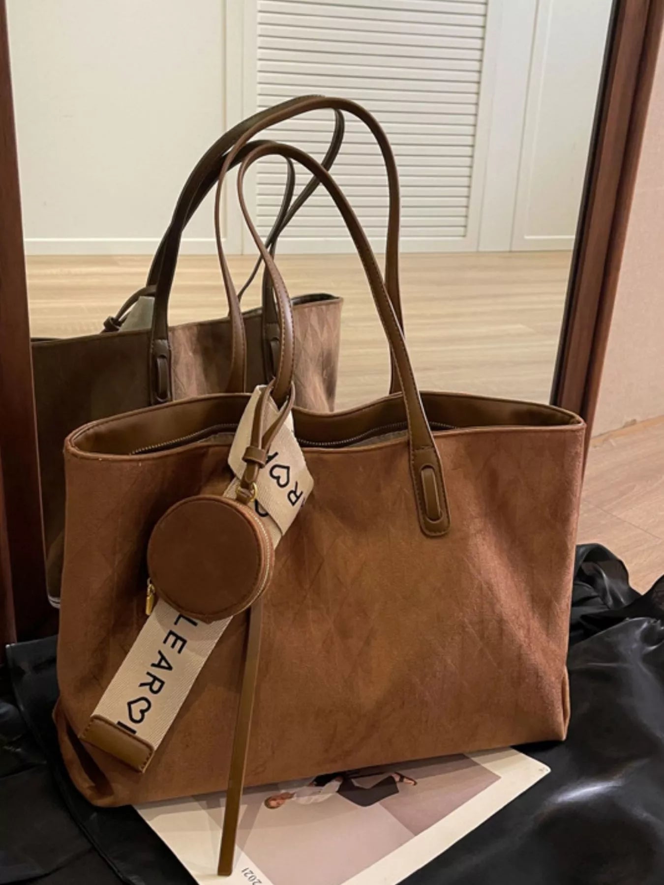 Large Capacity Tote Bag with Coin Purse