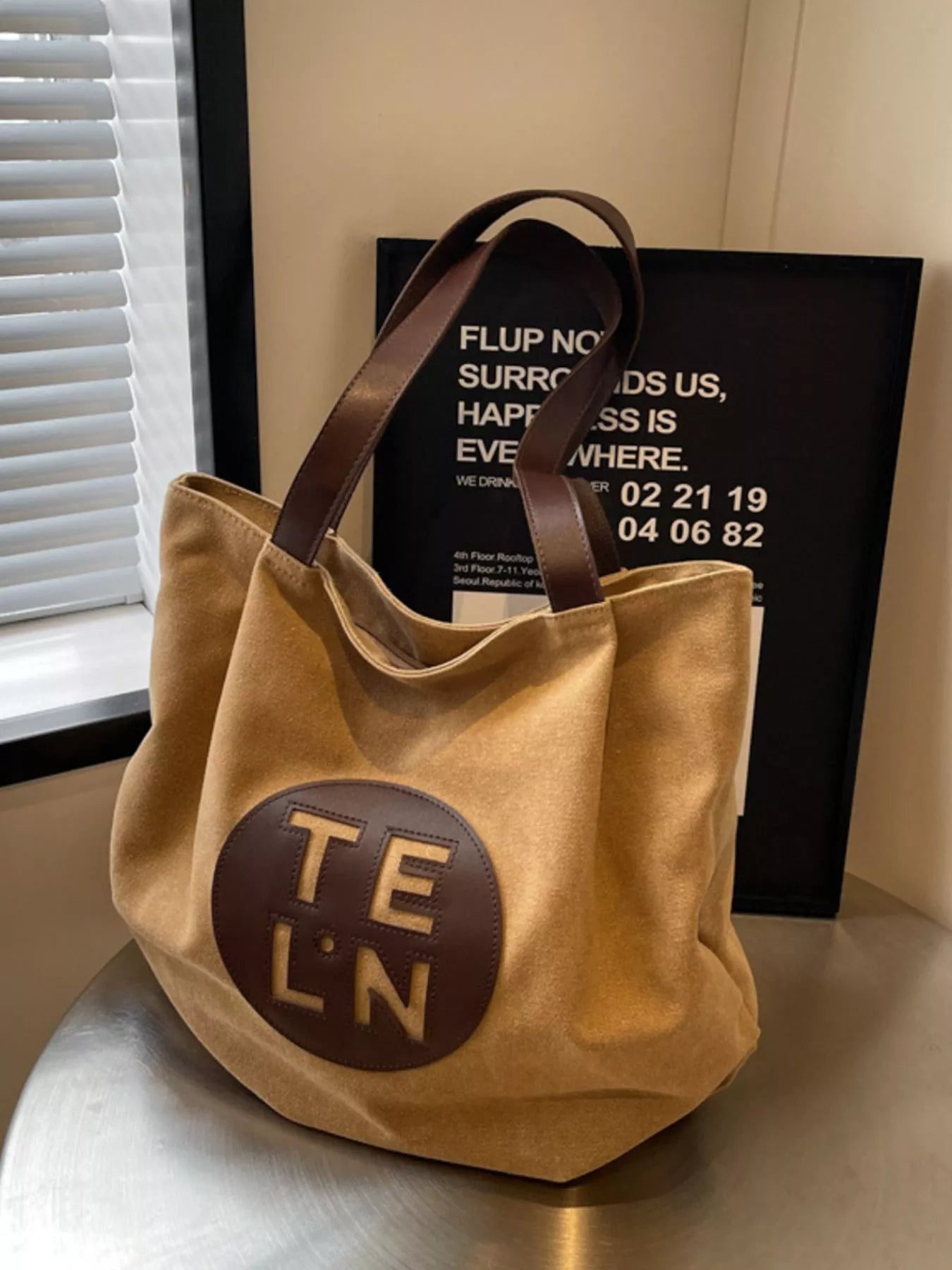 Casual Canvas Handbag