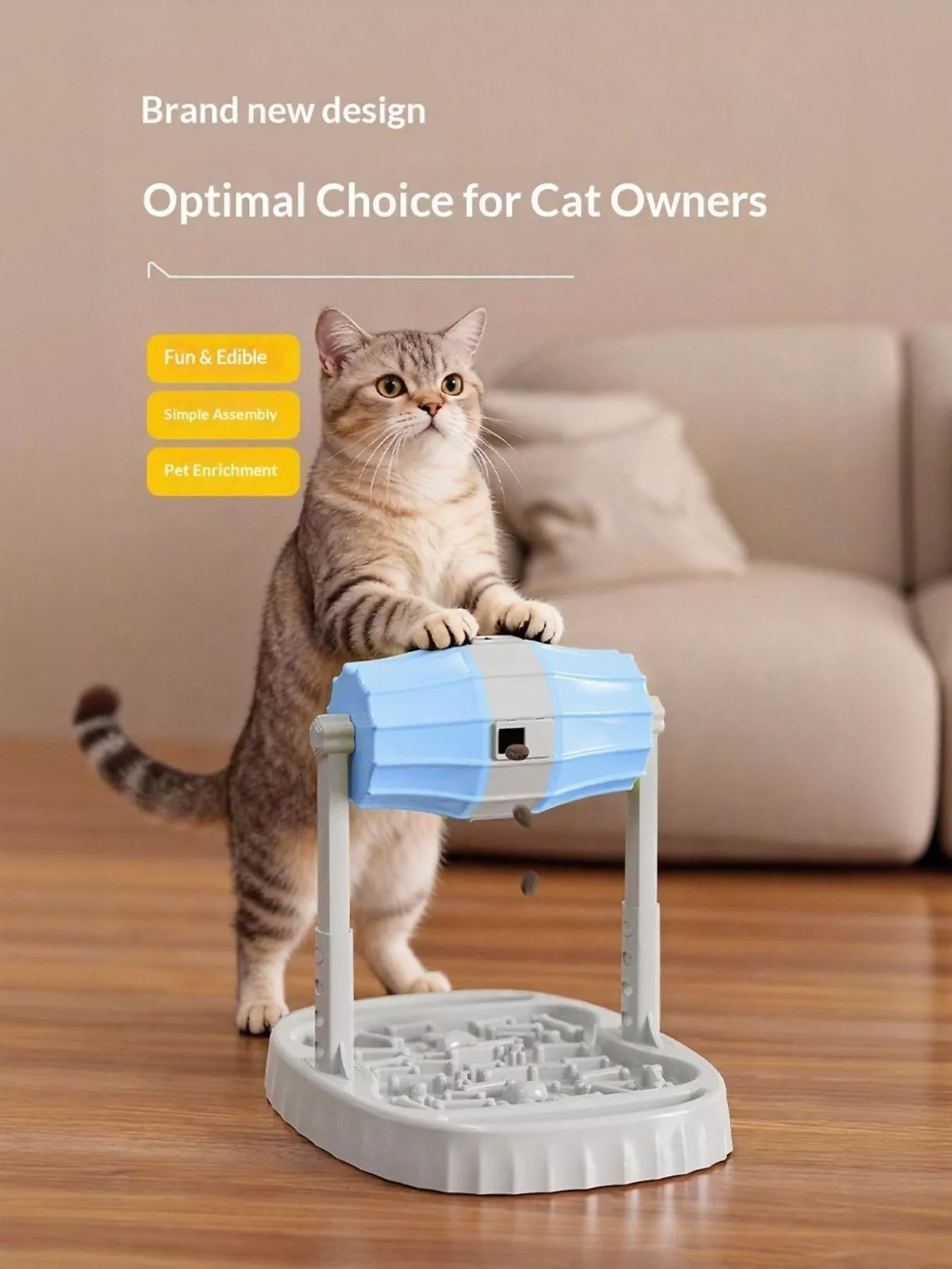 Adjustable Height Pet Feeding Station