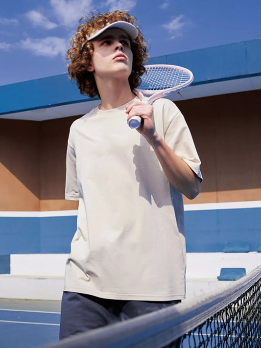 Men's Casual Comfort Crew Neck Quick-Dry Basic T-Shirt