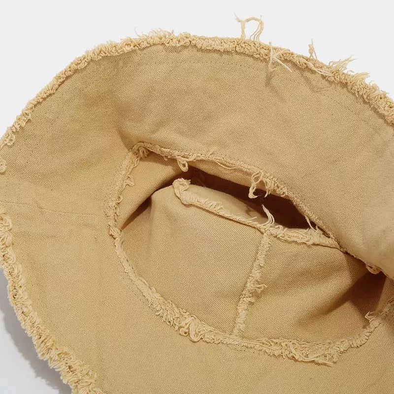 Frayed Edge Bucket Hat