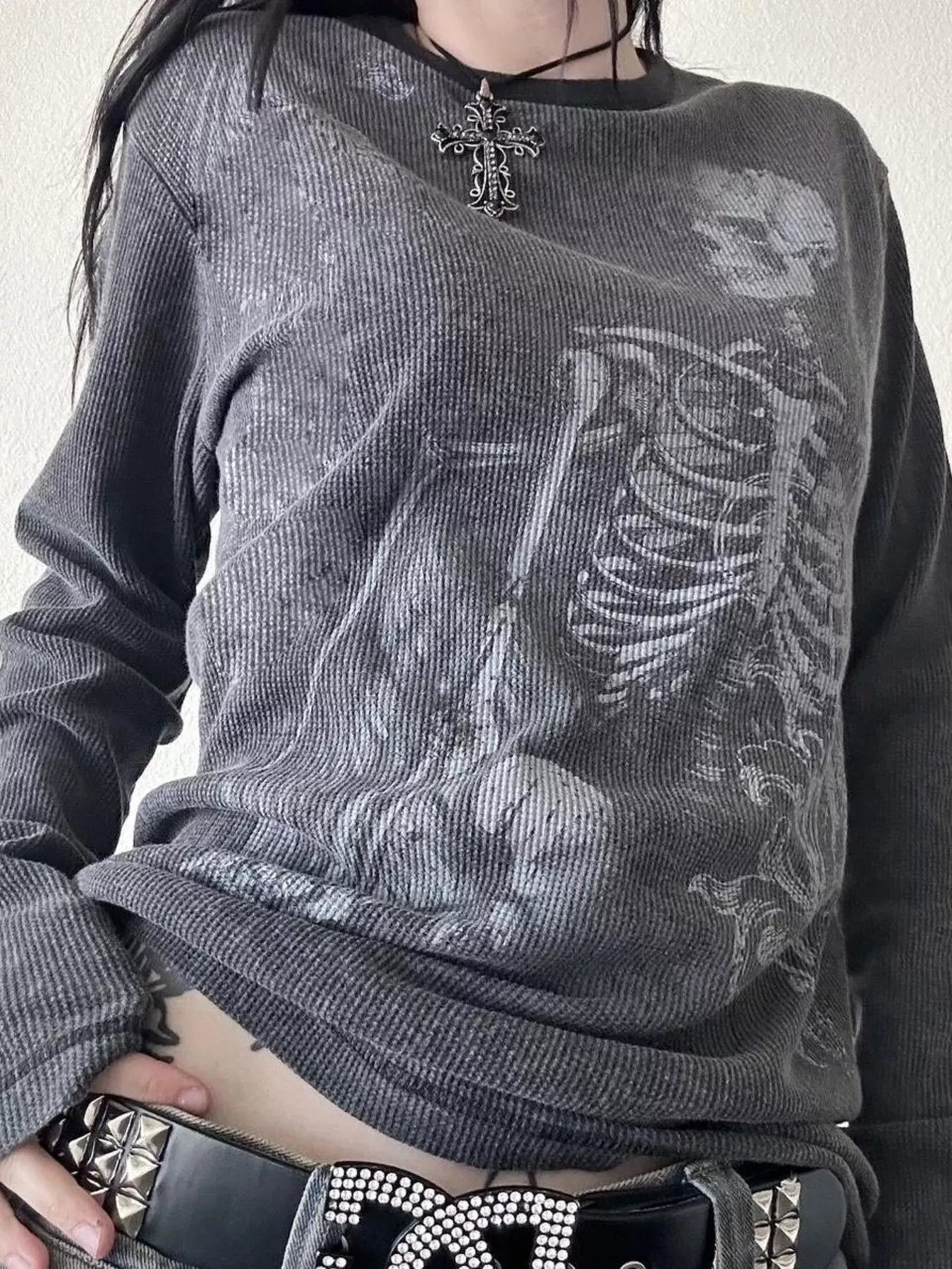 Skeleton Long Sleeve T-Shirt