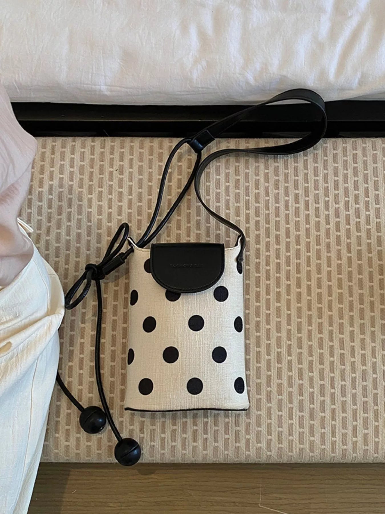 Polka Dot Crossbody Bag