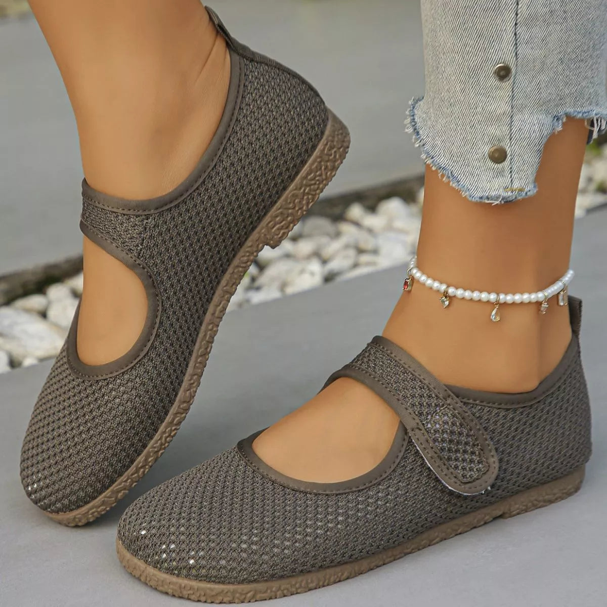 Round Toe Slip-Ons
