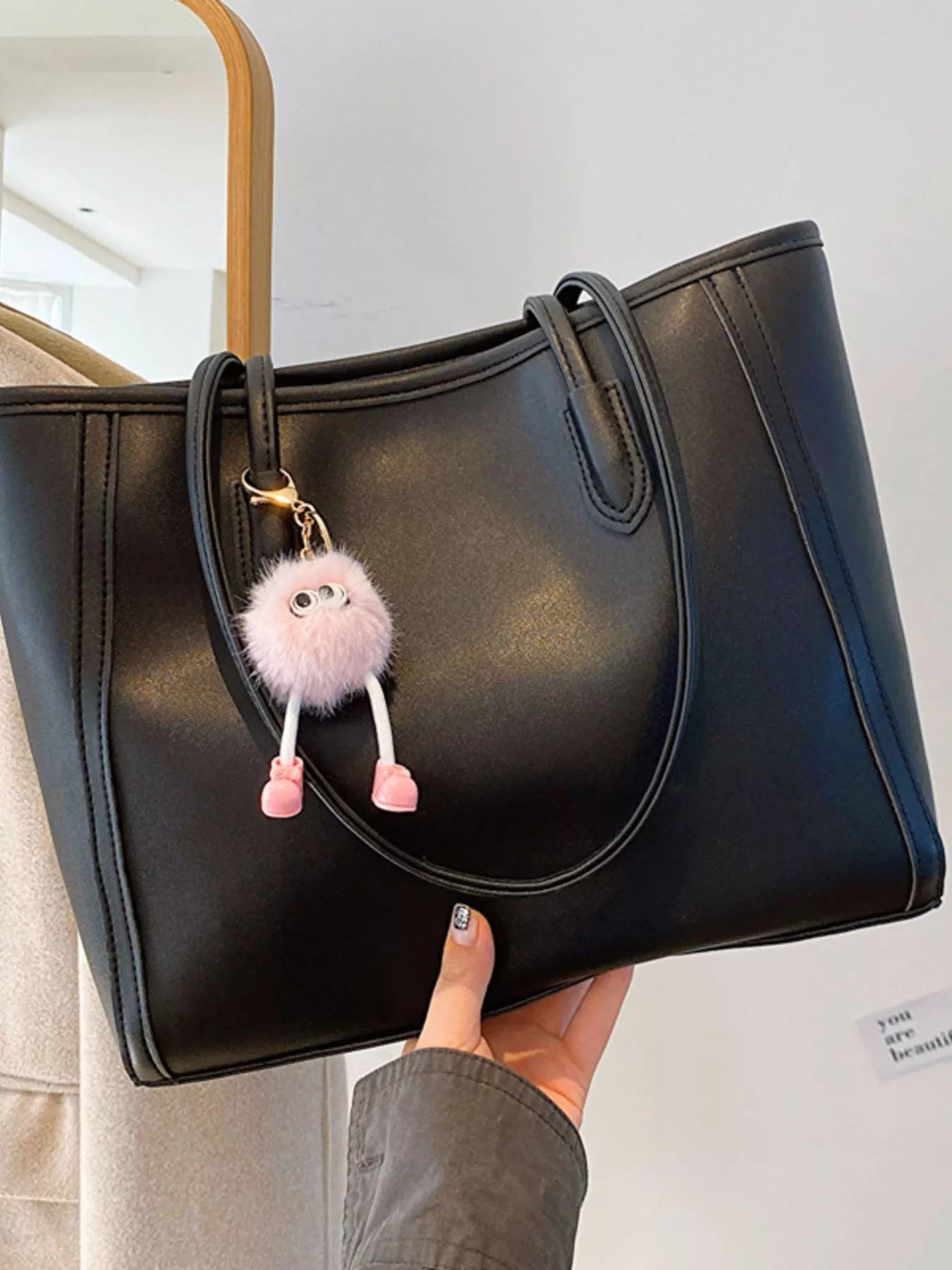 PU Leather Tote Bag