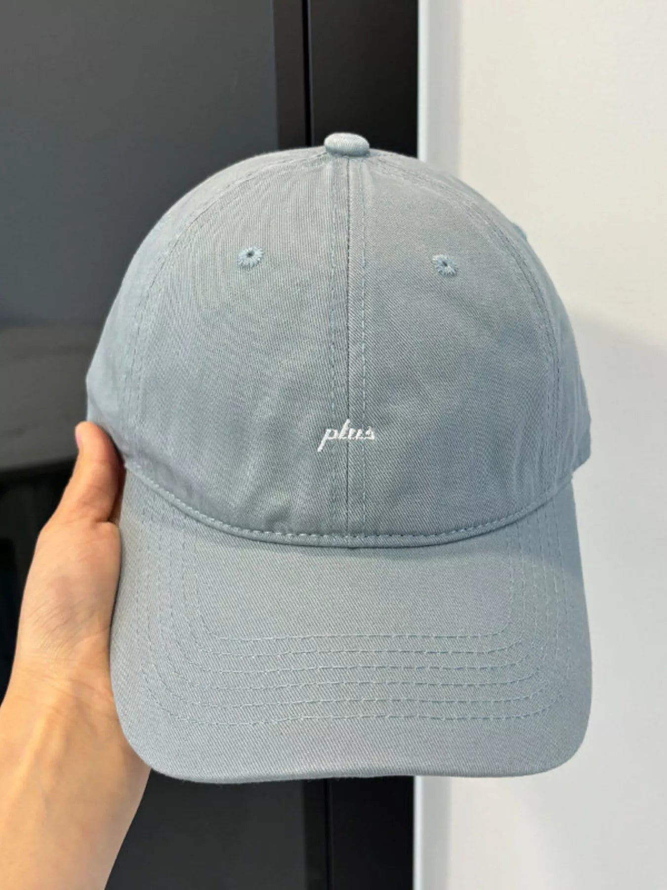 Embroidered Letter Baseball Cap
