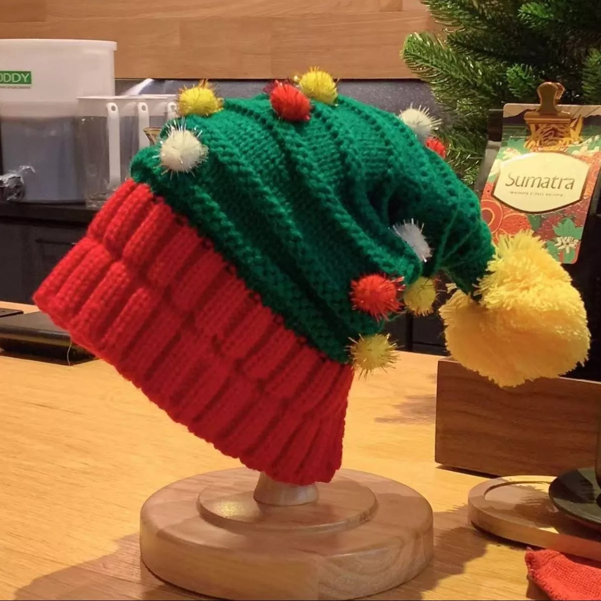 Christmas Knitted Beanie Hat
