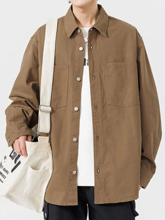 Men's Button Up Long Sleeve Shirt