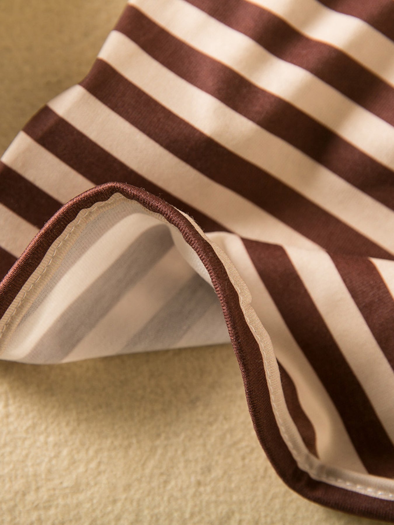 Striped Heart Patch Pet Top