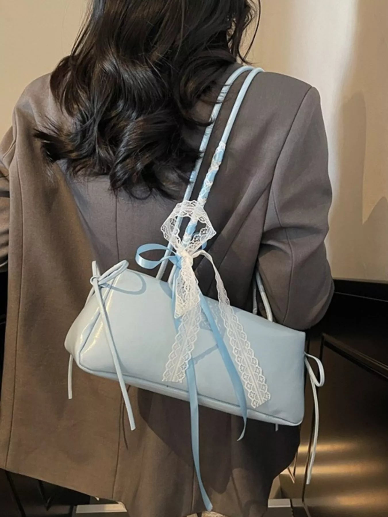 PU Leather Shoulder Bag